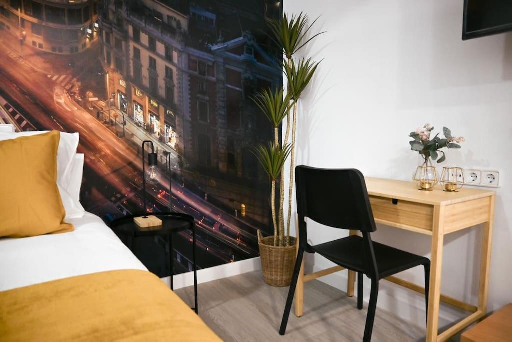 Agradable Apartamento Temporal De 1 Dormitorio En Madrid Pez30 Apartamento Exterior foto
